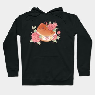 Cat ice cream sandwich with fruits Hoodie